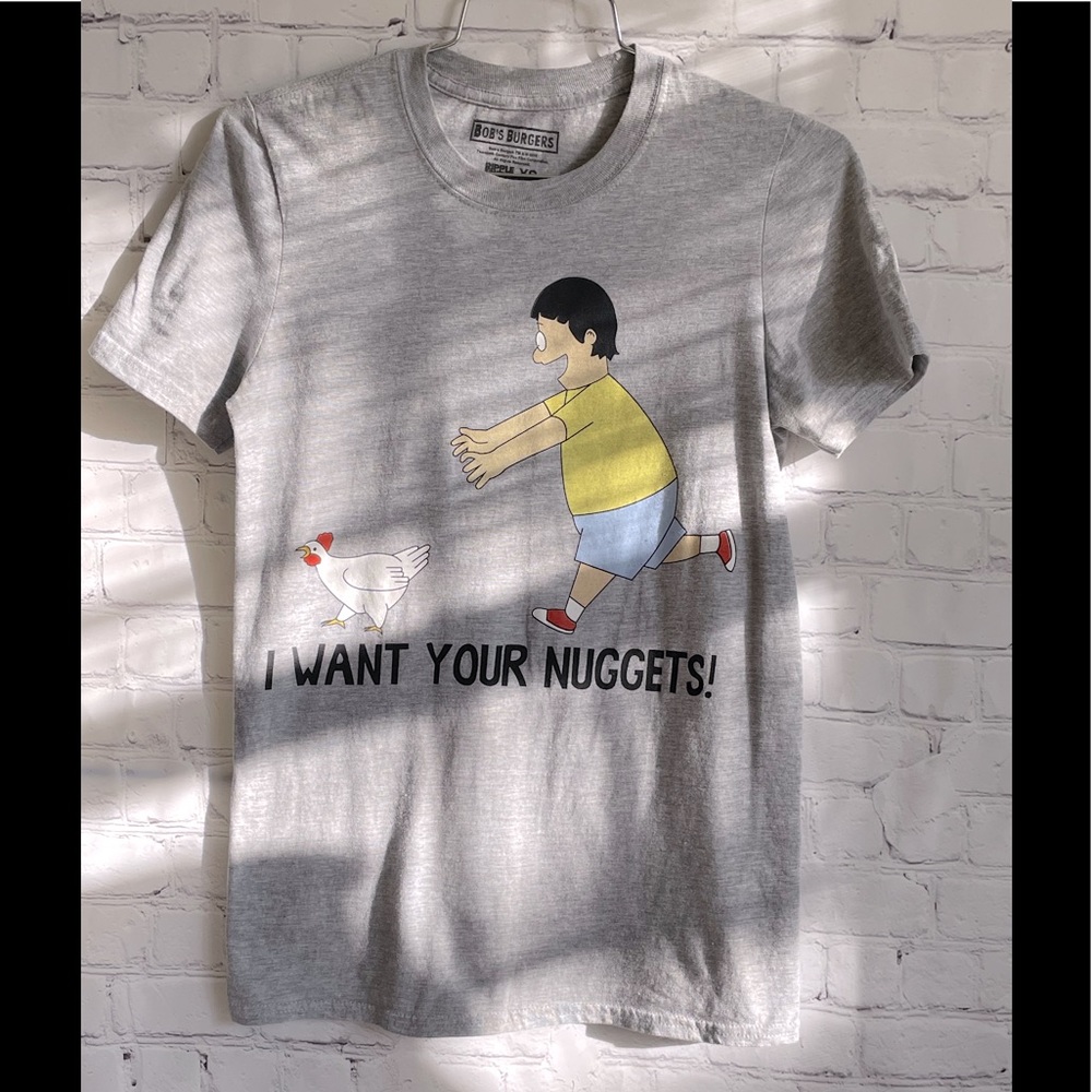 Bob’s Burgers grey T-shirt XS